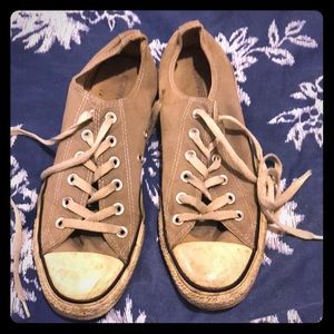 Used converse grey chucks